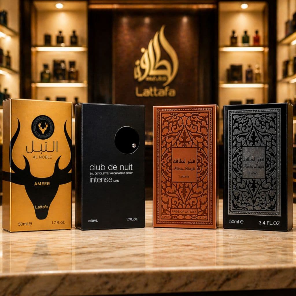 Kit 04 Perfumes Árabes Masculinos  Importados 50ml – Alta Fixação