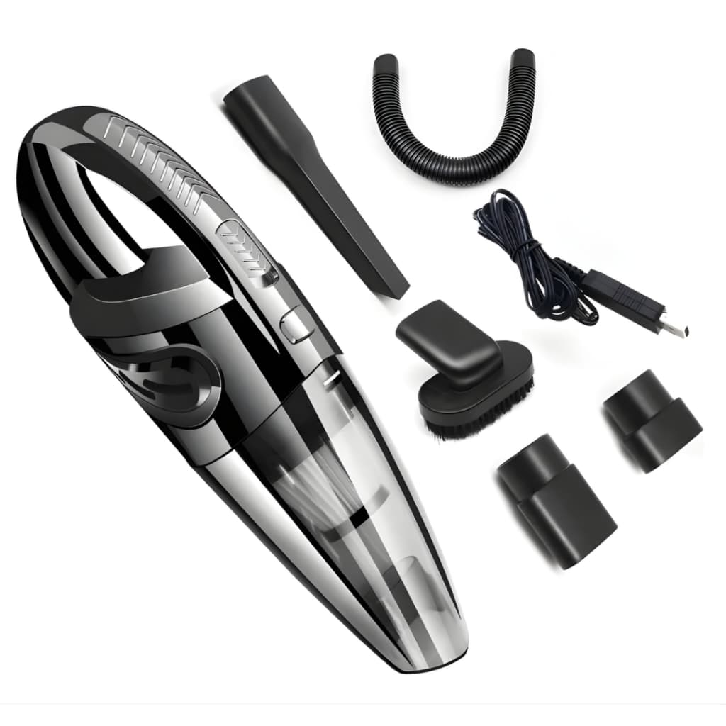 Aspirador de Pó portátil Turbo Sem Fio 7 em 1 Recarregável Multifuncional para carros, casa e tapete