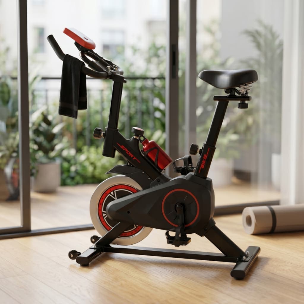 Bicicleta Ergométrica Aguenta até 120 kg. Bike Academia Spinning Inércia
