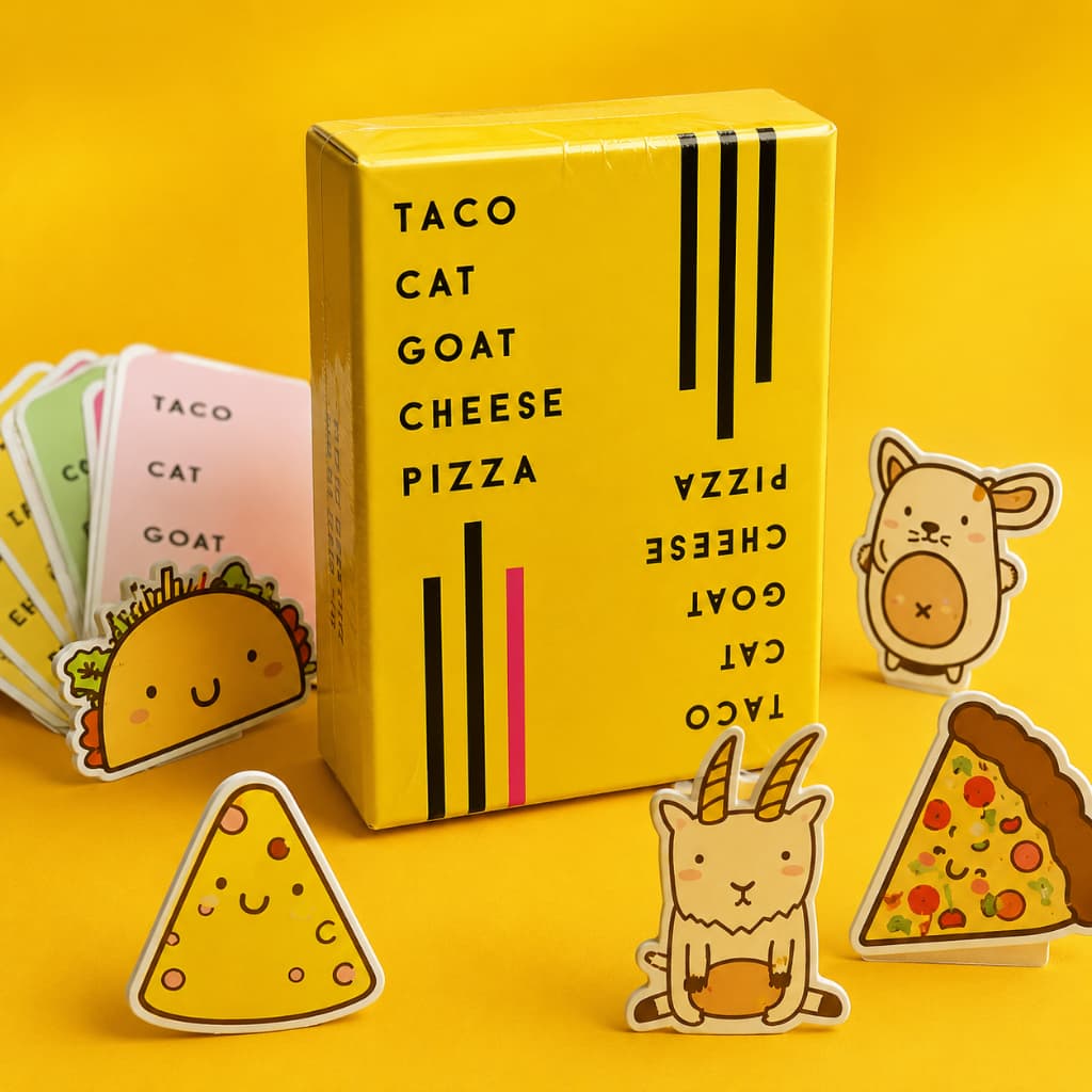 Taco Gato Cabra Queijo Pizza Jogo de Cartas Divertido e Interativo Para Amigos e Familia