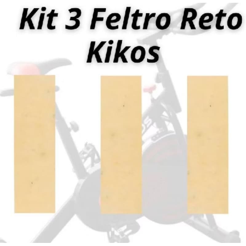 3 PASTILHA FREIO PARA BICICLETA ERGOMÉTRICA SPINNIG
