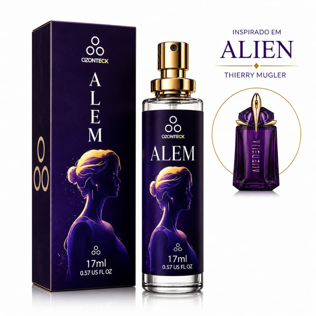 Perfume Além 17ml Ozonteck| Longa Duração| Feminino| Perfume Importado| Original| Sofisticado