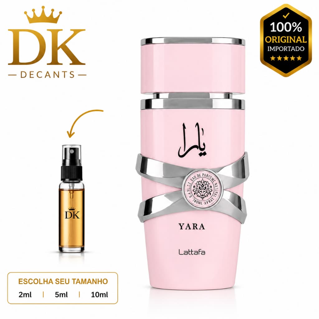 YARA Lattafa Feminino Eau de Parfum Original Importado