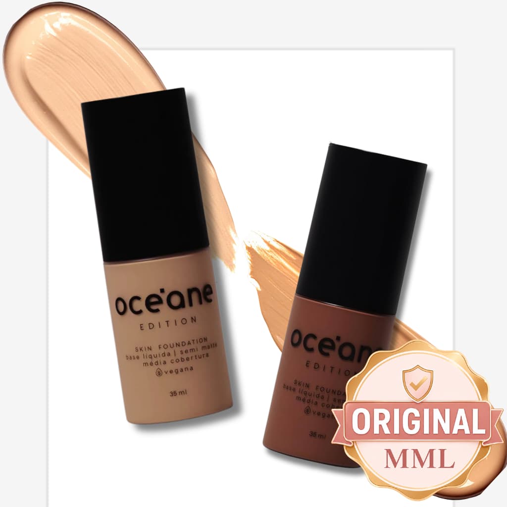 Base Líquida Clara Semi-Matte – Skin Foundation  Océane Edition 35ml