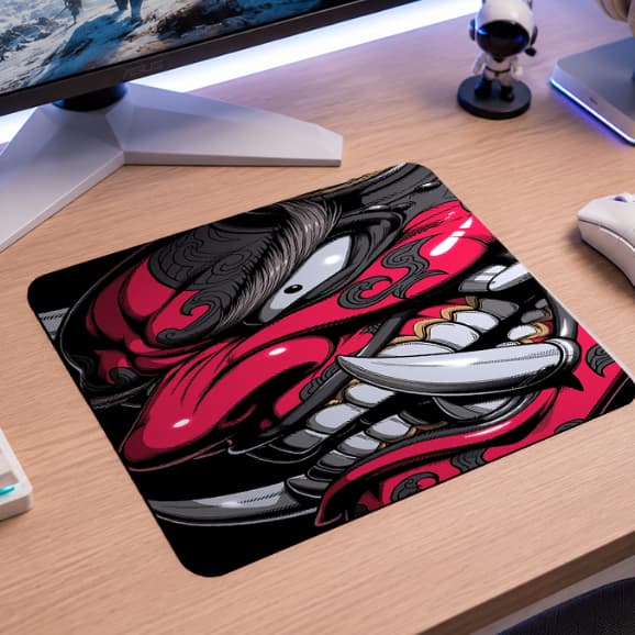 Mouse Pad Gamer Pequeno 30x20cm Oriental Para Computador Notebook E Mesa
