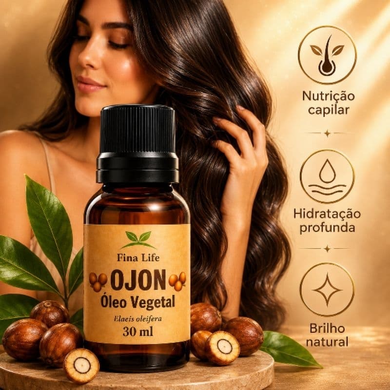 Oleo de ojon (batana) 100% puro fina life Hidratante profundo