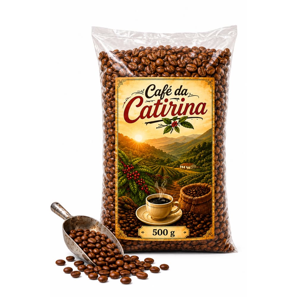 Café em Grãos  | Café Gourmet | Premium 500g | Café Especial da Fazenda