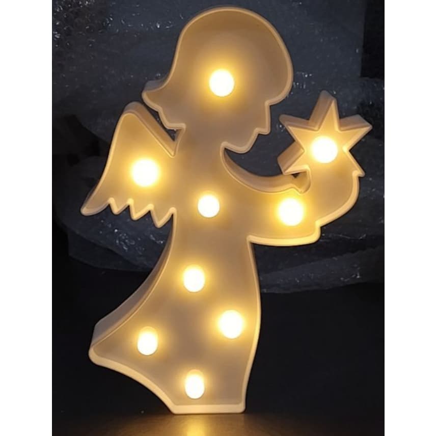 Anjo Decoração Presépio Natal Presente Luminária led Decoração