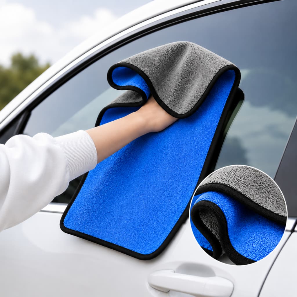 Kit Pano Microfibra Flanela 30x40 Automotiva Premium Lavagem Secagem Polimento Carro Alta Absorção Não Risca Multiuso