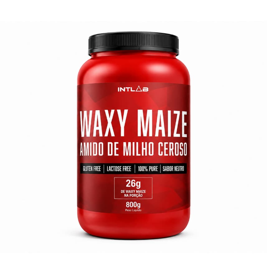 Waxy Maize Suplemento Em Pó Energia Pré - Intra -  Pós Treino 800g