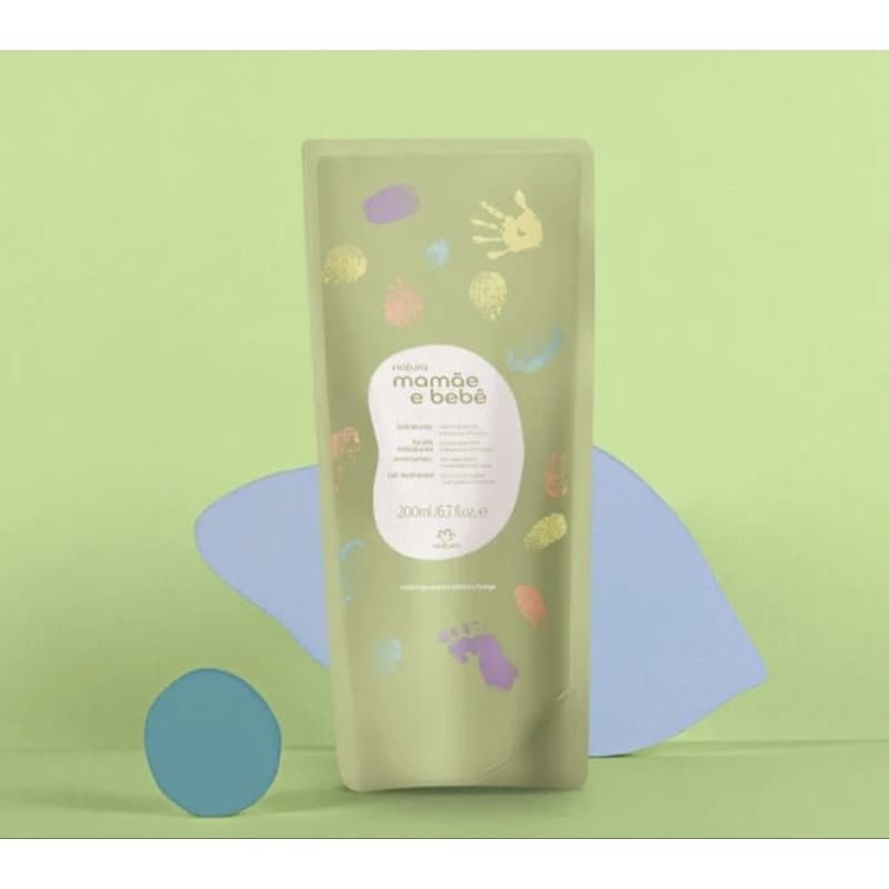 Kit 2 Refis Hidratante Mamãe e Bebê Natura (2 produtos de 200ml cada)