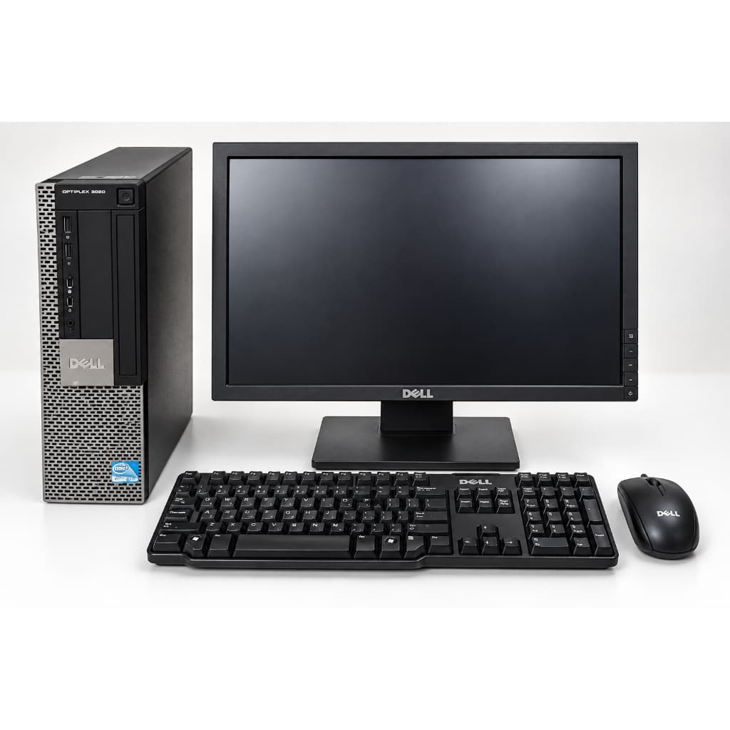 COMPUTADOR SFF DELL 960 PENTIUM 4GB RAM HD 160GB + MONITOR 17" KIT COMPLETO WINDOWS 10 ORIGINAL