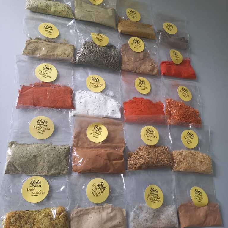 Kit De 20 Temperos E Condimentos Multipack