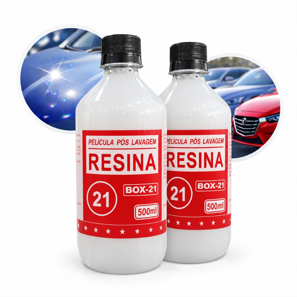 Kit 2x Cera Liquida Pintura Tira Manchas Arranhões Riscos Revitaliza Polir Carro Moto Removedor 500ml