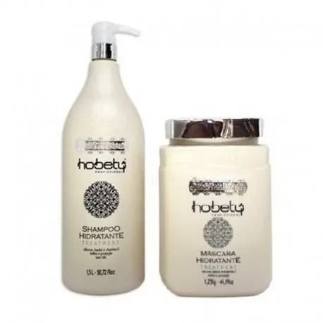 Hobety Kit Hidratante Shampoo 1,5L + Máscara 1,25Kg - lor