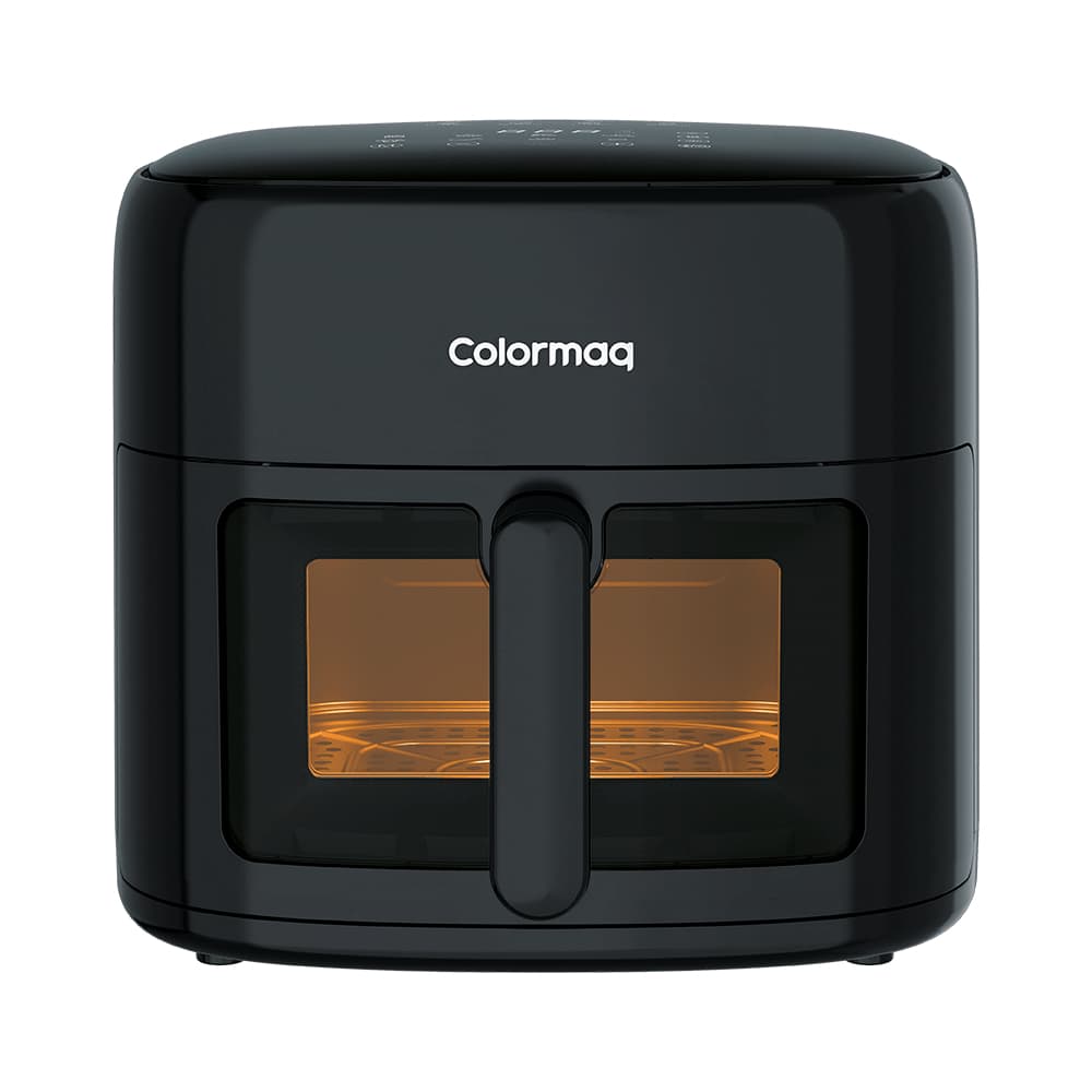 Fritadeira Air Fryer Colormaq Preto 8L Painel Digital