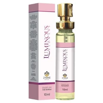 Perfume importado Feminino Luminous Flowers Zyone Com Fixação E Projeção Excelentes 10ml e 28ml