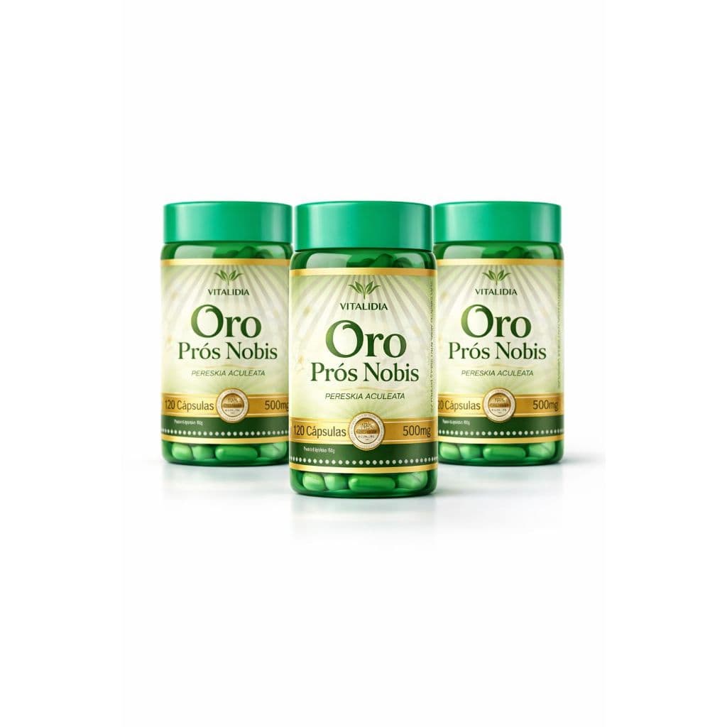 Vitamina Oras Pros Nobis 360 Capsulas 500Mg Vitta&Flora