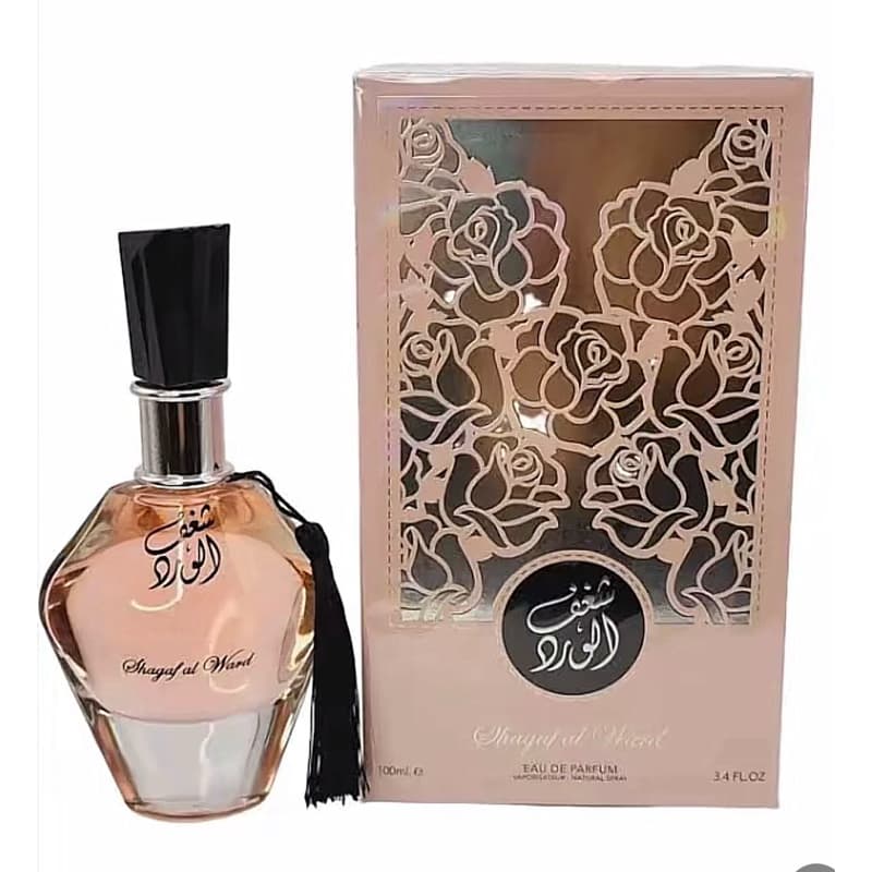 Perfume Árabe Shagaf Al Wataniah Feminino 100ml Eau de Parfum Original Importado Doce Intenso Alta Fixação
