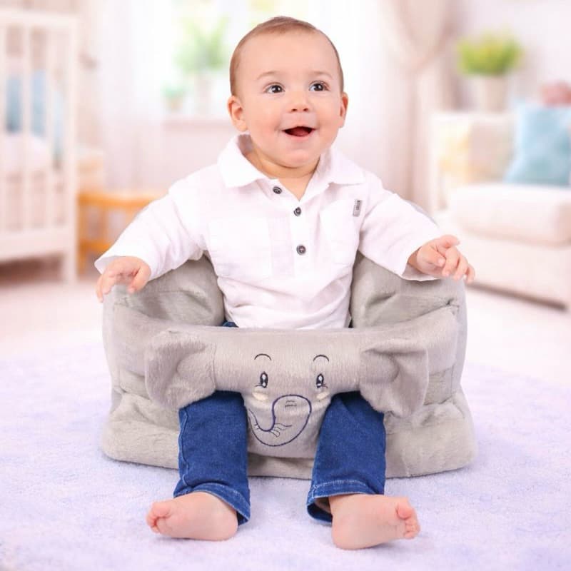 Assento de Bebê Cadeirinha Sofazinho Estofado para Menino ou Menina