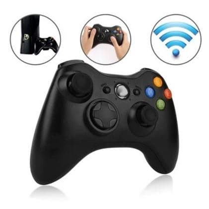 Controle Xbox 360 sem fio compativel com PC, Notebook, Steam, Video Game e Xbox 360
