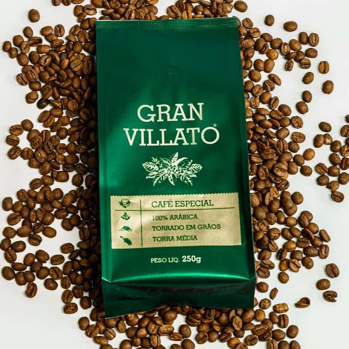 Cafe Especial 250g em Grãos 100% Arabica 85 Pontos Sensorial Caramelo e Avelã - Aroma Intenso e Sabor Irresistível