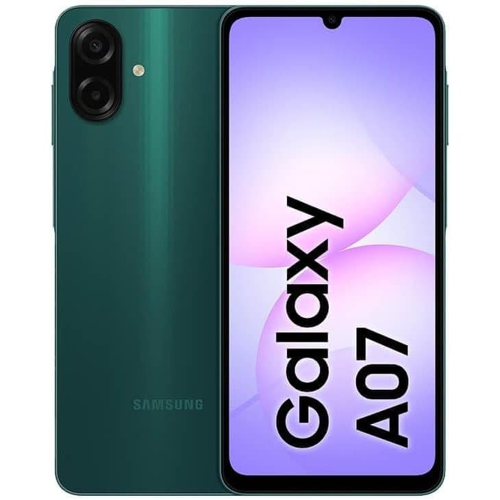 Celular Samsung Galaxy A07 256GB, 8GB, Câm. 50MP, Tela 6.7" - Verde