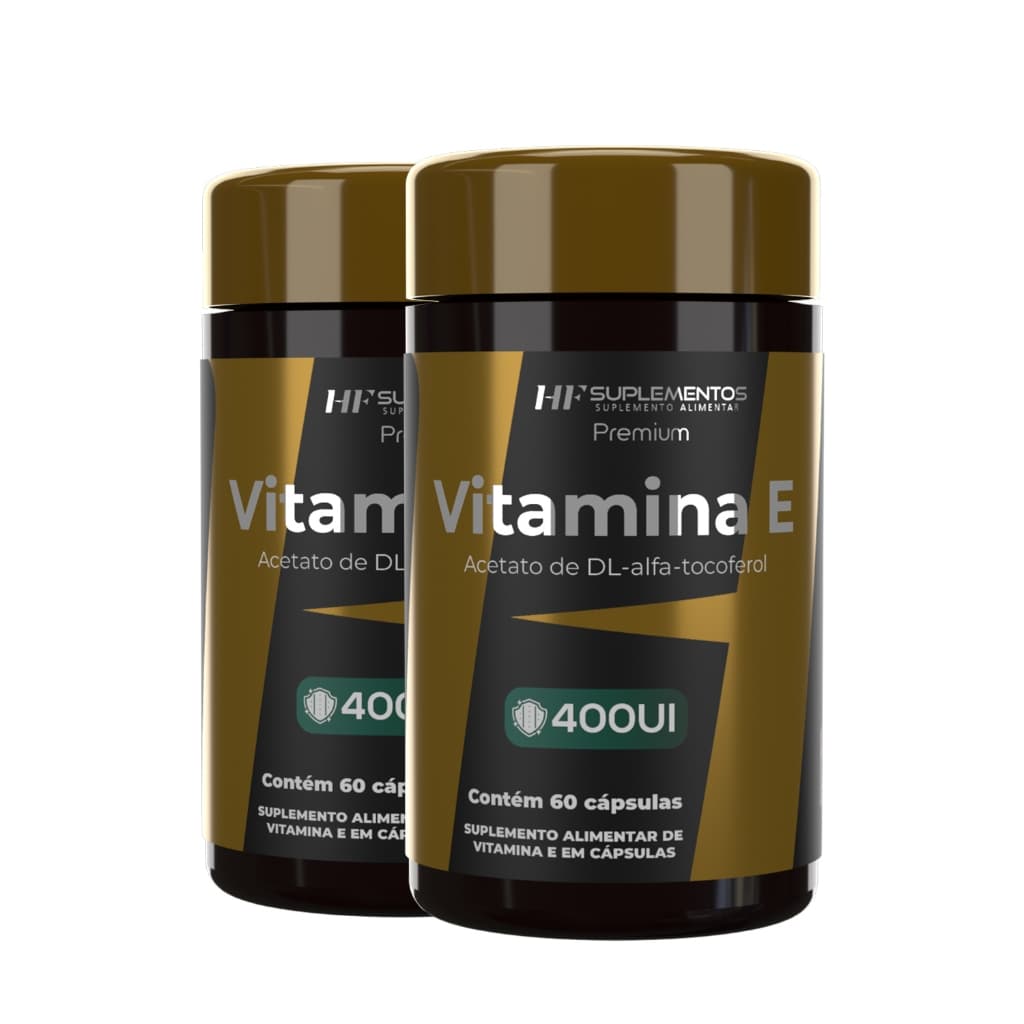 2X VITAMINA E 400UI ALFA TOCOFEROL 60 CAPS HF SUPLEMENTOS