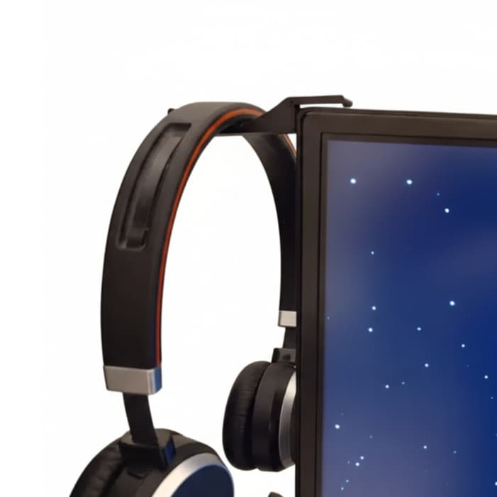 Suporte para Headset Gamer Monitor | Gancho Fone de Ouvido para Mesa e Setup Gamer