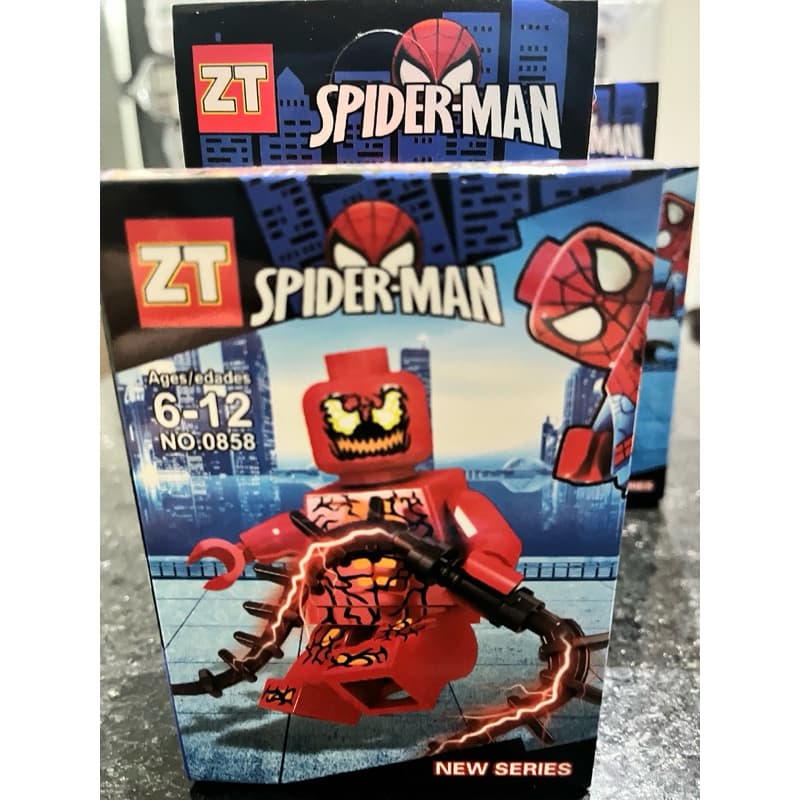 Lego Boneco de Montar Homem Aranha