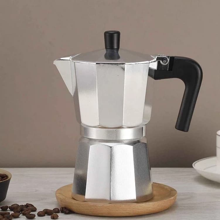 3/6/9/12 Xícaras Cafeteira Italiana Café Expresso inoxidável Premium Moka Manual / Cozinha / Café Moka Expresso
