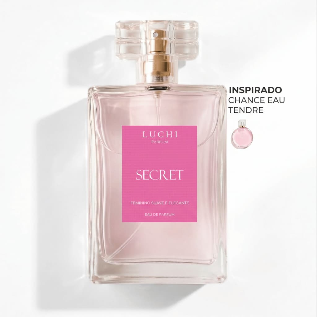 Perfume Feminino Secret Luchi Parfum (Aroma importado) - Alta fixação