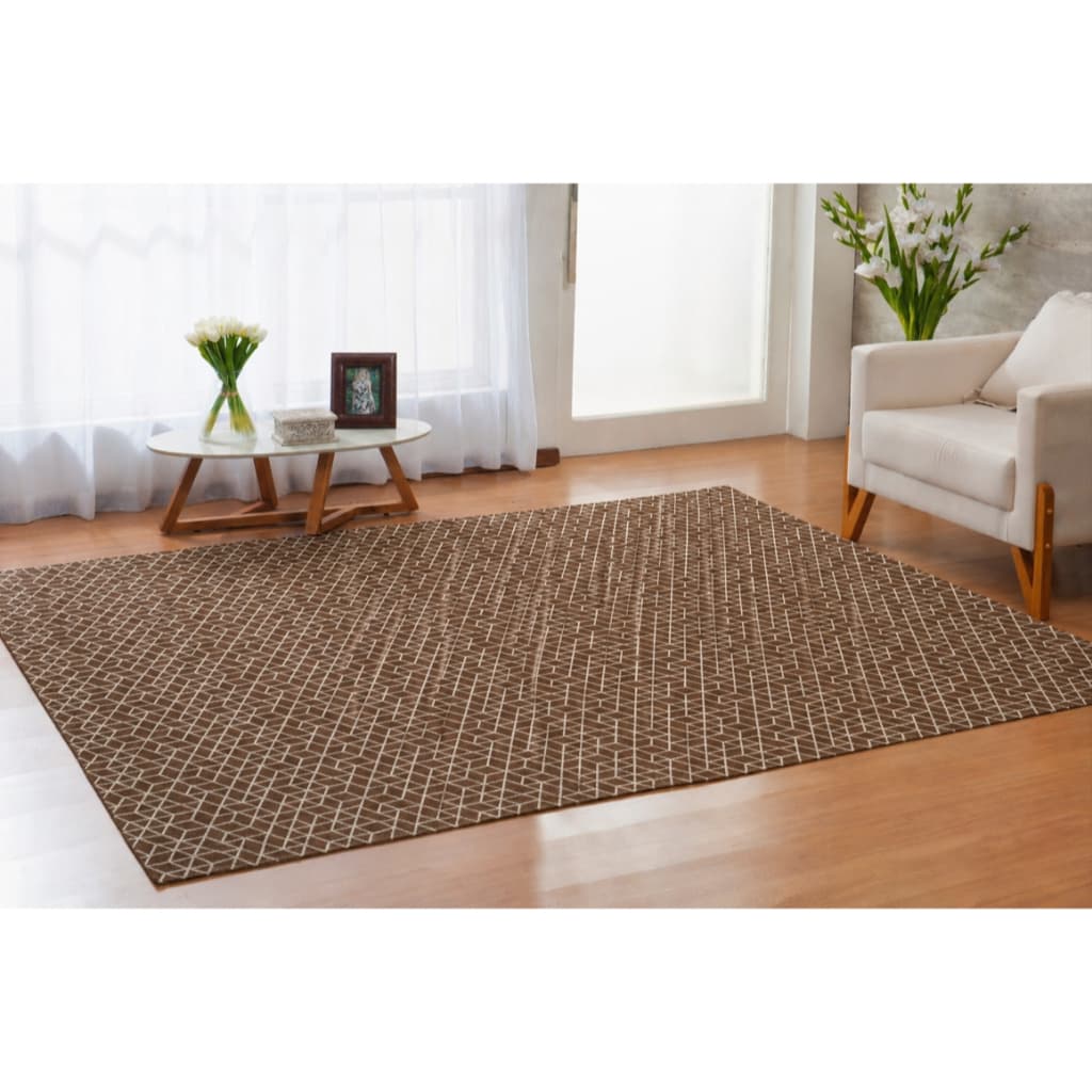 Tapete sem pelo 1,00 x 1,40 Ideal para quarto, sala, escritorio jacquard com base antiderrapante