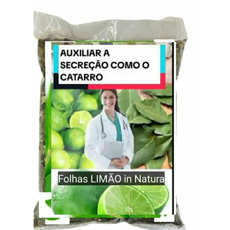 Kit 30 Folhas de Limão Limoeiro Frescas 100% Orgânicas Chá Aromaticas Saúde Medicinais OFERTA