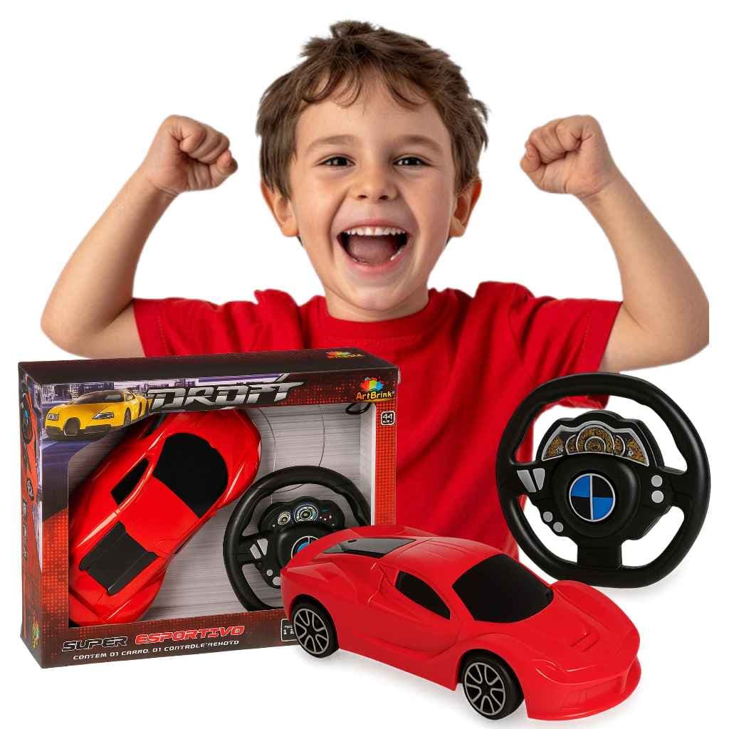 Carrinho Controle Remoto Lamborghini com Luz | Brinquedo Infantil | Presente