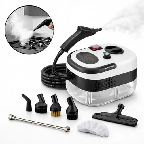 Limpador A Vapor Portátil De 2500 W Máquina Limpeza Pressurizada Alta Temperatura