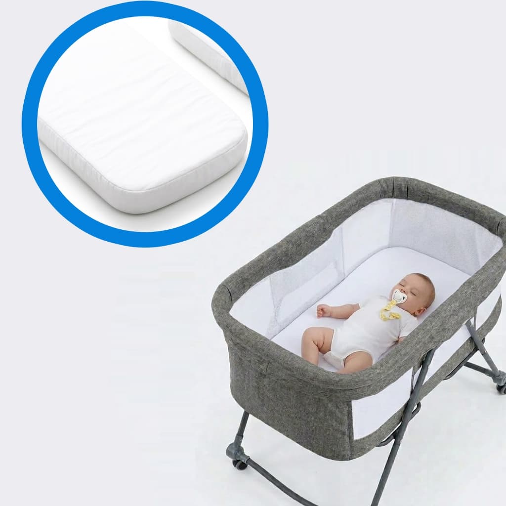 Colchão colchonete para co-bed bebê infantil mini berço moises 85 x 50 safety cosco Antialérgico