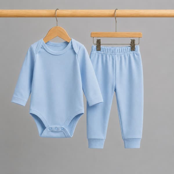 Kit Conjunto Bebê Menino e Menina P M G Roupa Infantil Azul Rosa Branco Cru Amarelo