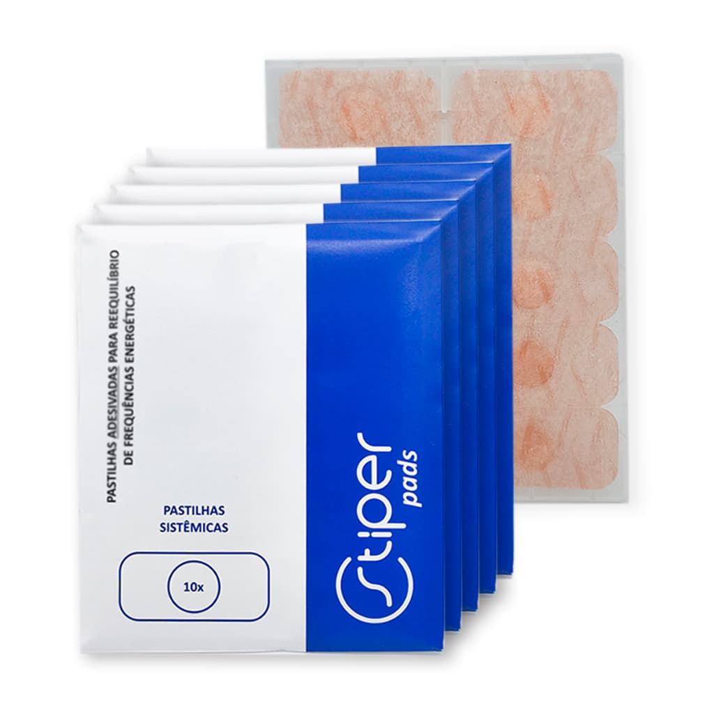 Kit 10/30/50/ Stiper Pads - Pastilhas Sistemicas Adesivadas