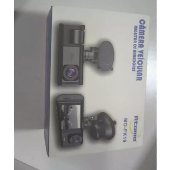 Câmera DVR Para Carro 1080P Com Câmera Frontal E Traseira, Visão Noturna IR, GRAVADOR