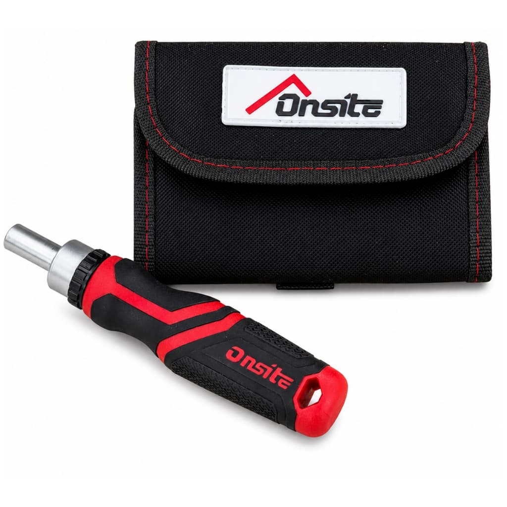 Jogo de Bits Com Catraca Reversível 1/4" Com 26 Peças (702484) - Onsite