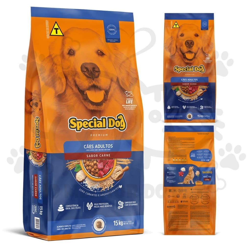 Ração Special Dog Premium Carne 15 kg