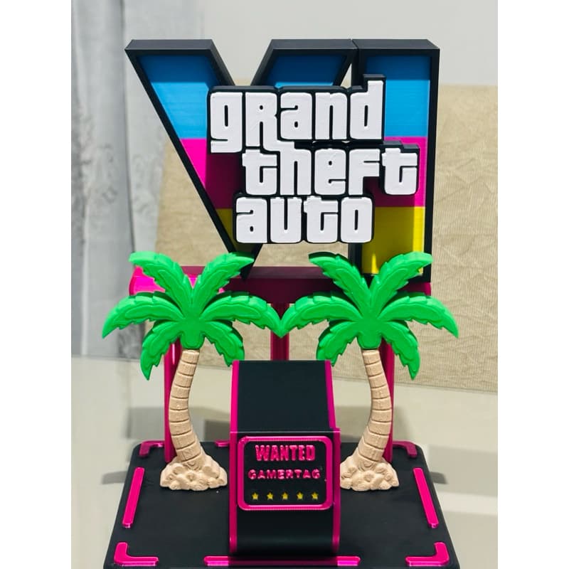 Suporte para Controle de Videogame GTA V em Impressão 3D