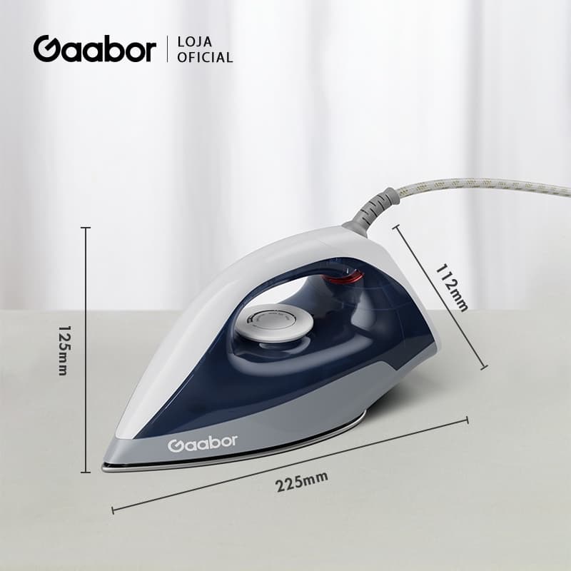 Gaabor 1200W Ferro de Passar Roupa a Vapor 127V/220V HM-M02A
