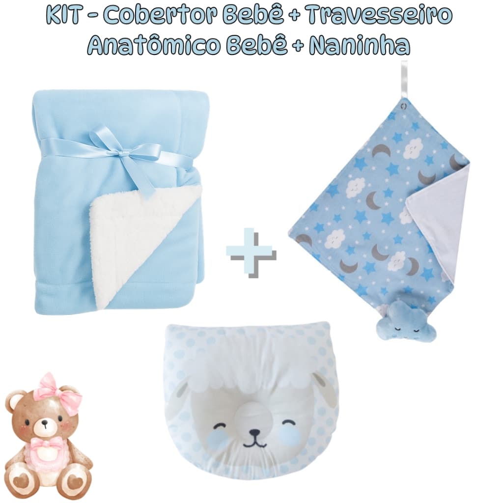 Kit Bebê 3 Peças – Um Conjunto Especial para Completar o Enxoval
