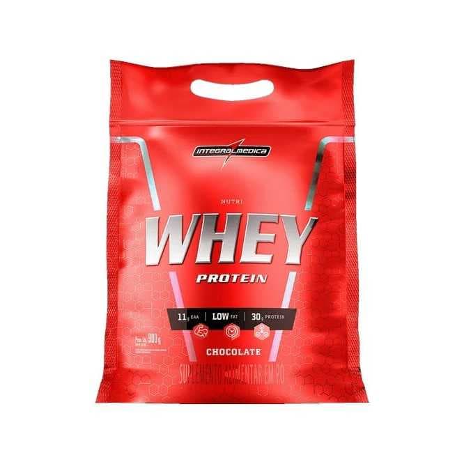 Nutri Whey Protein Refil sabor chocolate - Integralmedica
