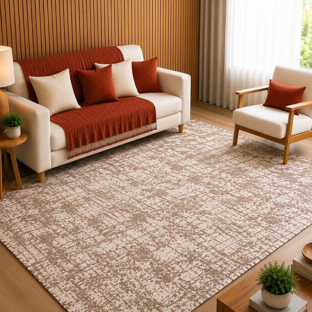 Tapete para Sala Jacquard Antiderrapante Moderno Decorativo Várias Estampas e Tamanhos