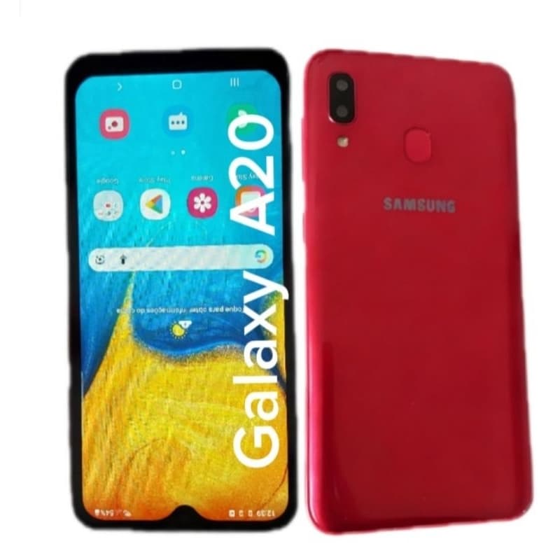 Samsung galaxy A20 32GB e 3GB  com impressão digital