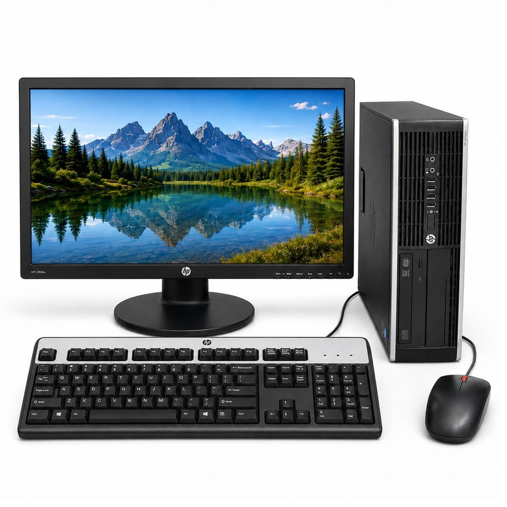 Kit HP Compaq Elite 8300 Completo (Computador, Mouse, Teclado e Monitor)