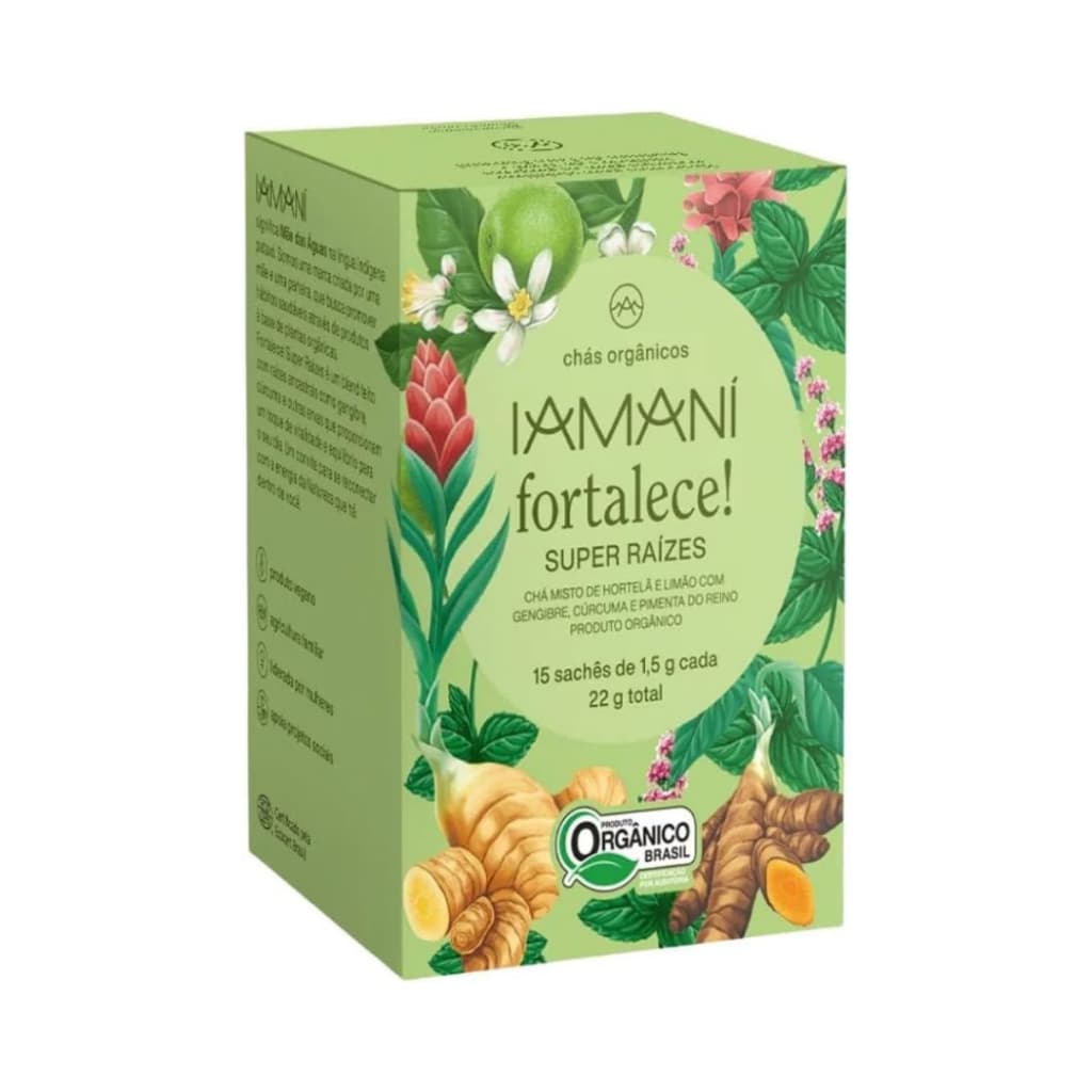 Chá Orgânico Fortalece/Super Imune Chá Iamaní 15 sachês